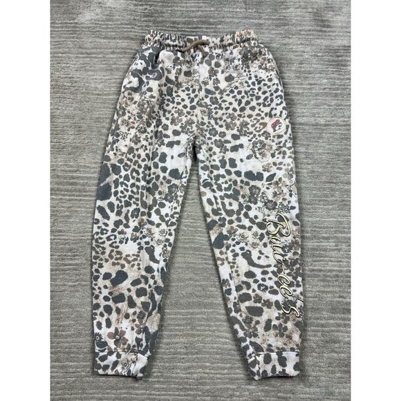 Buc-Ees Other - Buc ees Joggers Girls Youth Large‎ YL Multicolor Floral Animal Print Pull On